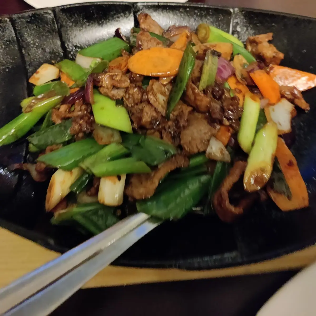 葱爆牛肉